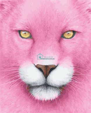 279 грн  Живопис за номерами BK-GX27593 Набір для малювання за номерами Рожева пантера