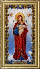 1 422 грн   P-177 Ікона Божої Матері «Благодатнее небо» Набір для вишивання бісером