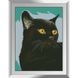 31428 Черный кот Набор алмазной живописи