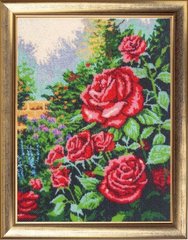 615 грн   154 Розовый сад Набор для вышивки бисером