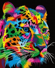 329 грн  Живопись по номерам BK-GX35773 Набор для рисования картины по номерам Пятнистый леопард