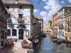 339 грн  Живопис за номерами BK-GX6372 Набір для малювання по номерам Венеціанський пейзаж