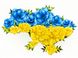 TN1159 Набор алмазной мозаики на подрамнике Цветущая Украина