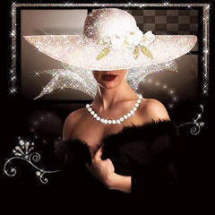 1 200 грн  Діамантова мозаїка КДИ-0737 Набір алмазної вишивки Краса і таємничість