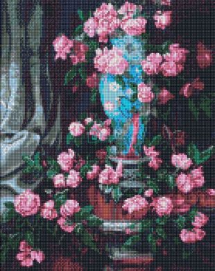 535 грн  Алмазная мозаика AMO7639 Набор алмазной мозаики на подрамнике 40х50 см Удивительные розы ©Popova Josephine