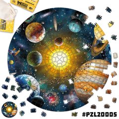 PZL20005L Деревянный Пазл Солнечная Система