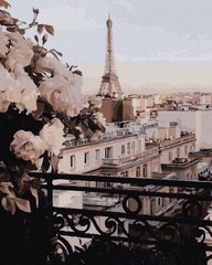 279 грн  Живопись по номерам BK-GX39409 Набор для рисования по номерам Парижский балкон