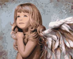 329 грн  Живопись по номерам КНО2309 Раскраска по номерам Маленький ангелочек