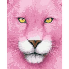 395 грн  Живопис за номерами Набір для розпису по номерах VA-1140 "Рожева пантера", розміром 40х50 см