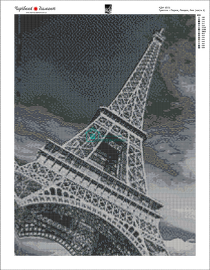 3 500 грн  Діамантова мозаїка КДИ-1021 Набір алмазної вишивки триптих Франція-Англія-Італія