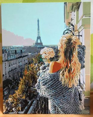 459 грн  Живопис за номерами VP1097 Парижський балкон Набір-картина за номерами