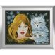 31306 Портрет з кішкою Набір діамантової мозаїки