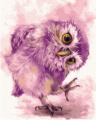 395 грн  Живопись по номерам VA-0258 Набор для рисования по номерам Фиолетовая сова