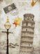 ST1004-1 Набор алмазной мозаики 30х40 Пизанская башня, Нет