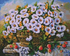 535 грн  Алмазная мозаика AMO7330 Алмазная мозаика Летние цветы © Александр Закусилов 40 х 50 см