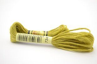 734 Нитки муліне СХС