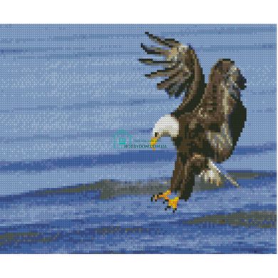 557 грн  Алмазная мозаика Алмазная картина HX261 Орел на полюванні, розміром 30х40 см