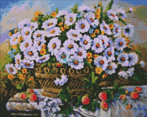 535 грн  Алмазная мозаика AMO7330 Алмазная мозаика Летние цветы © Александр Закусилов 40 х 50 см
