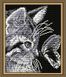 АТ5512 Набор алмазной мозаики Кот с бабочкой