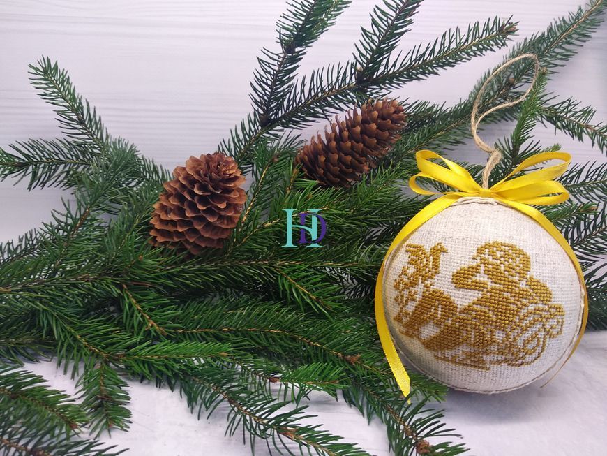 SN-15 Набір для творчості. Новорічна іграшка-кулька на ялинку